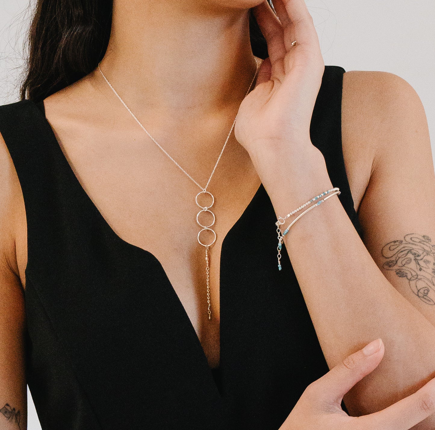 TRIPLE CORONET NECKLACE