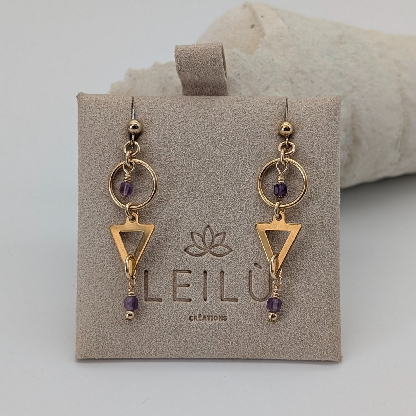 AMETHYST EARRINGS